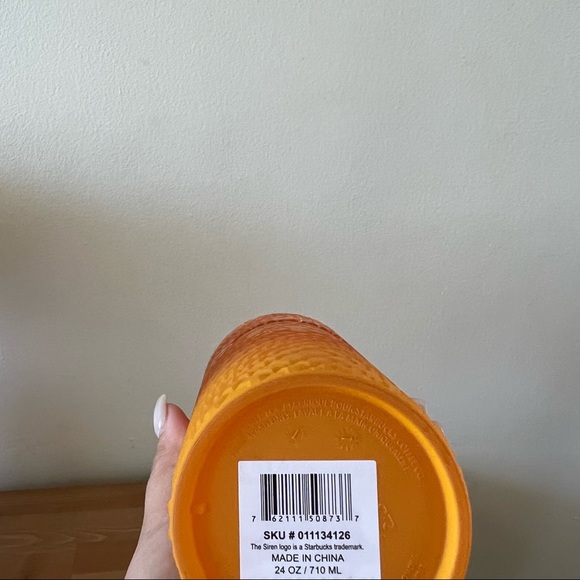 NWT Starbucks Mango Jeweled Tumbler ✨ - Picture 7 of 7